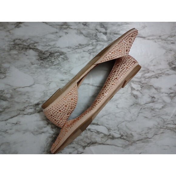 Big Buddha Fabric & Rhinestone Flats Size 9.5 - Picture 5 of 10